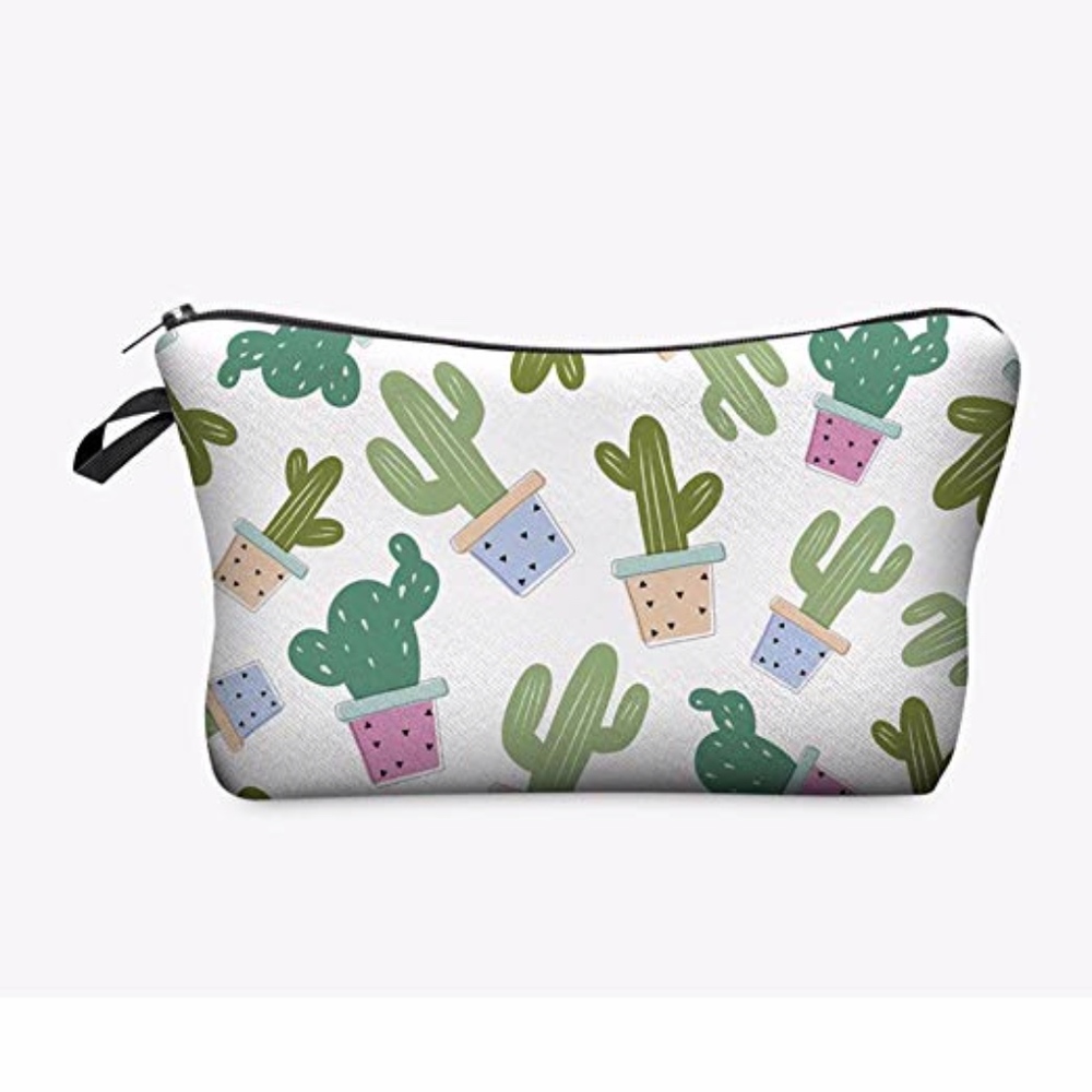 Adorable Cactus Clutch/Makeup Bag NWT - Picture 3 of 8